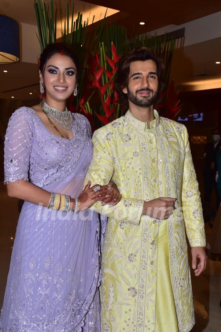 Aditya Seal and Anushka Ranjan at their wedding day