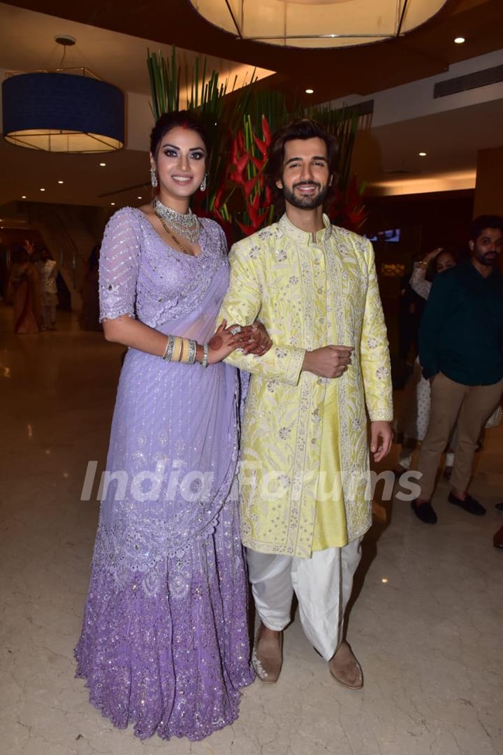 Aditya Seal and Anushka Ranjan at their wedding day