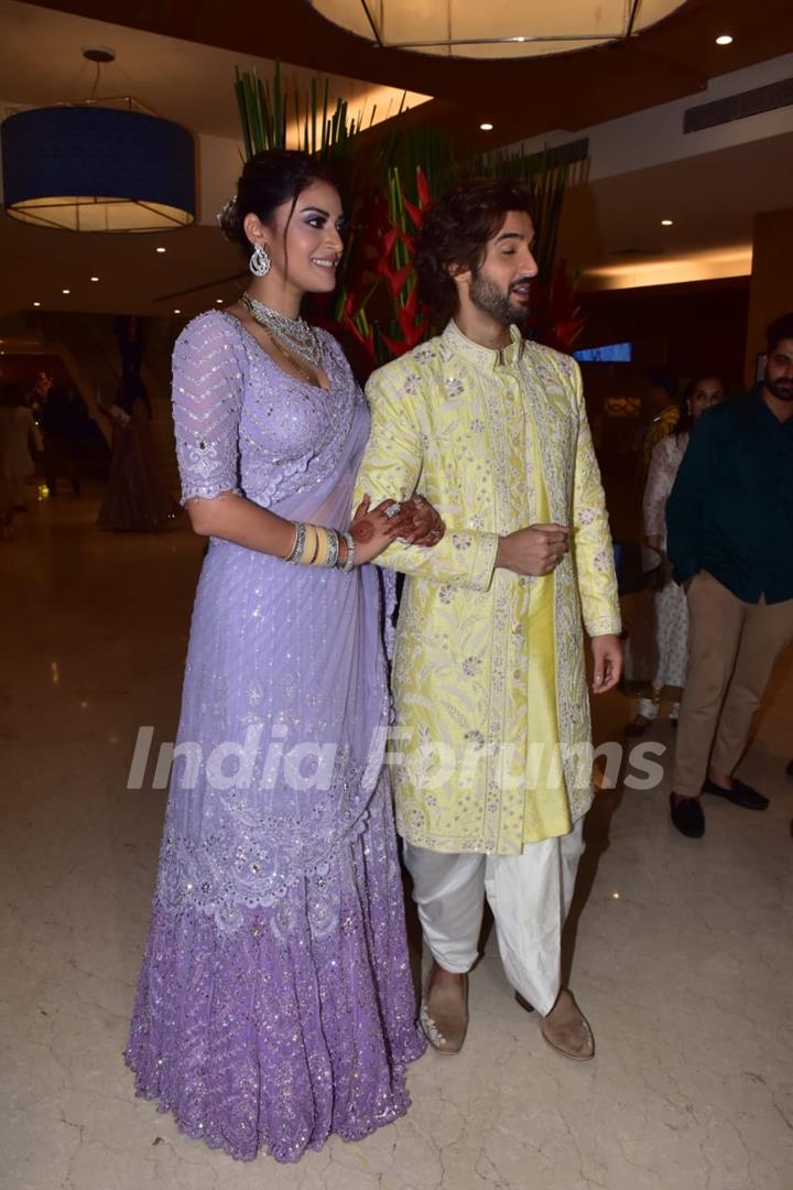 Aditya Seal and Anushka Ranjan at their wedding day