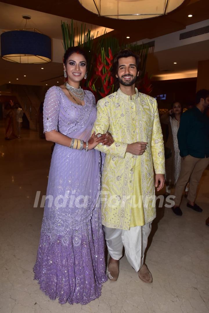 Aditya Seal and Anushka Ranjan at their wedding day