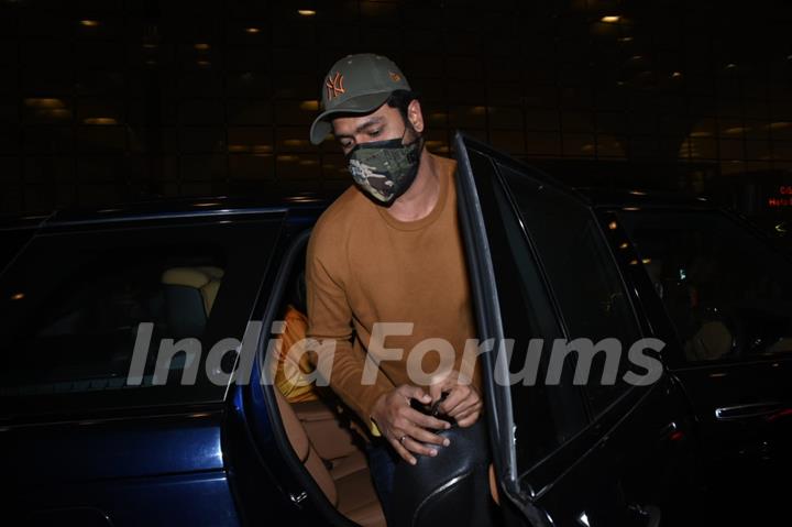 Vicky Kaushal and Katrina Kaif papped in the city