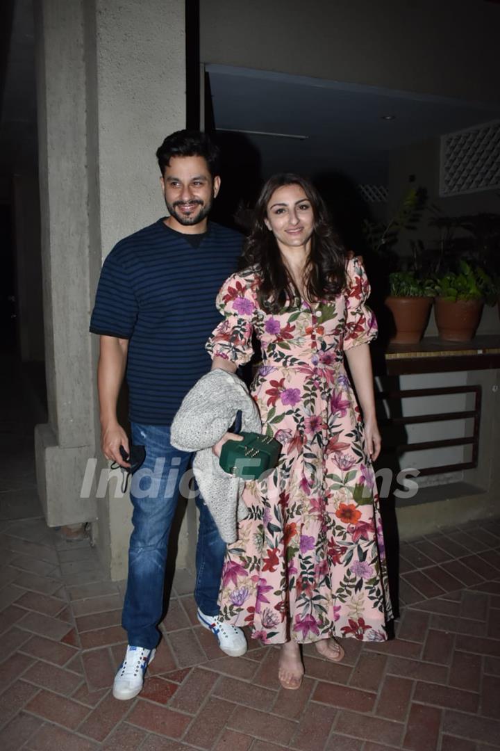 Soha Ali Khan and Kunal Khemu