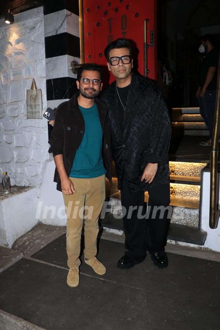 Karan Johar and Shakun Batra