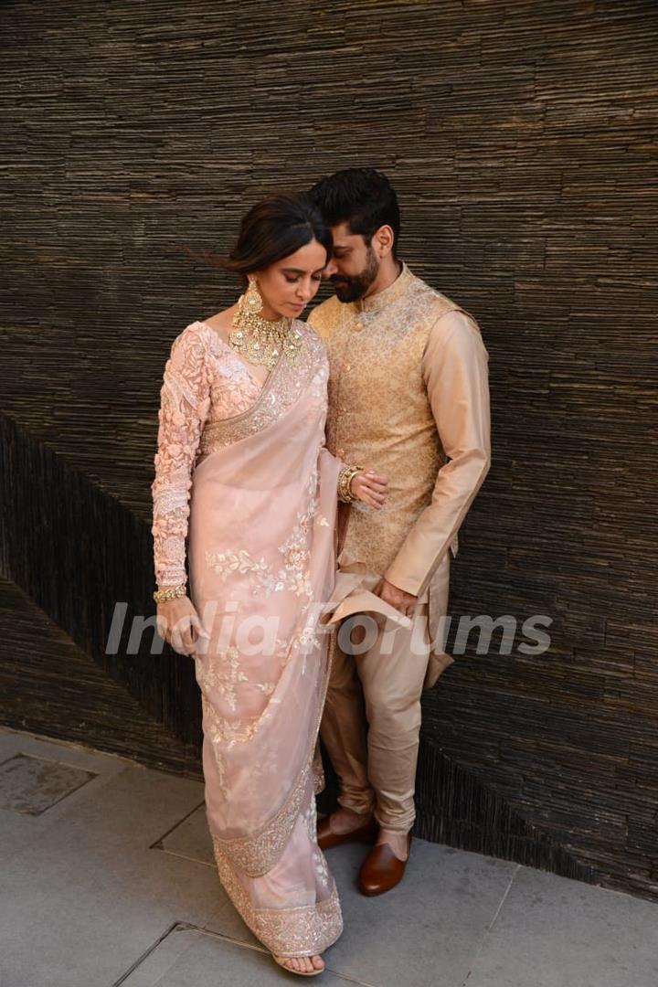 Farhan Akhtar and Shibani Dandekar 