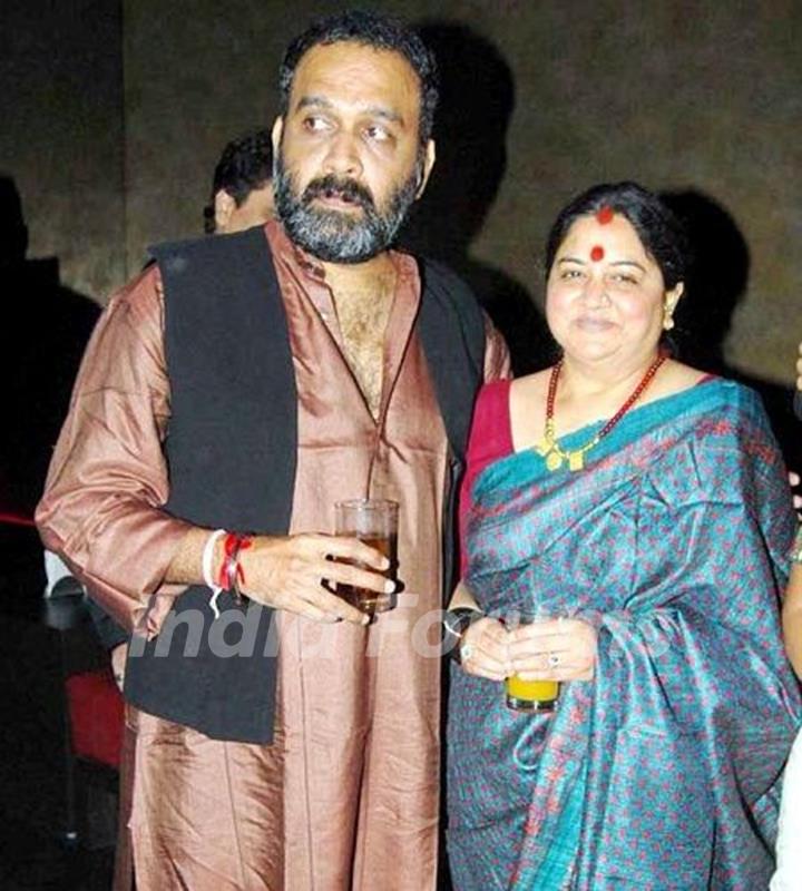 Sai Ballal with his wife Shama Deshpande