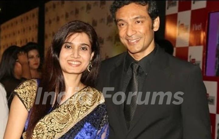 Tota Roy Chowdhury with his Wife