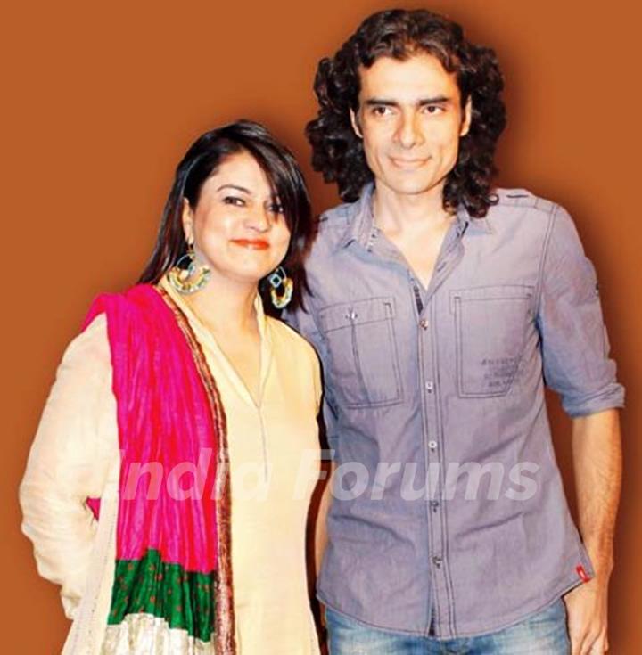 Imtiaz Ali with his Ex-wife Preety