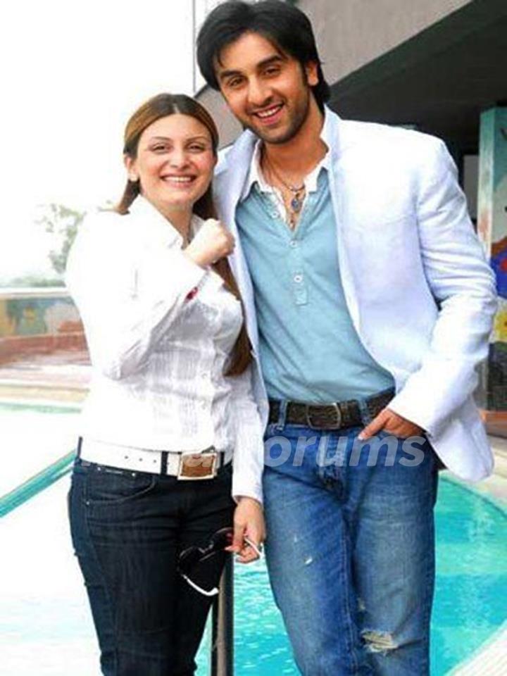 Ranbir Kapoor With His Sister