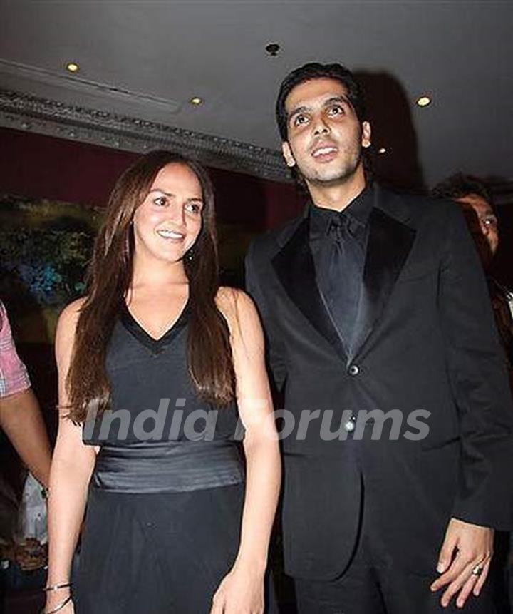 Zayed Khan With Esha Deol