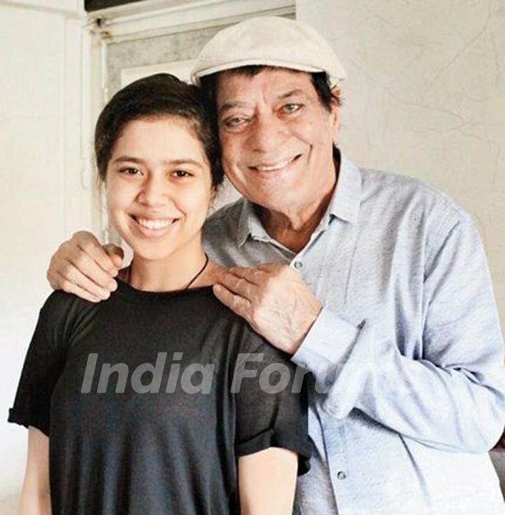 Jagdeep with his daughter Muskan Jaffery