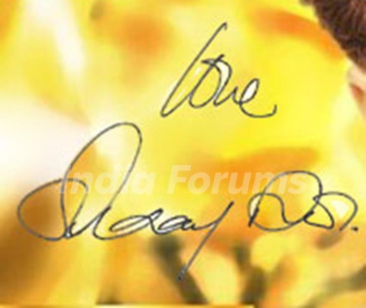 Sunny Deol Autograph