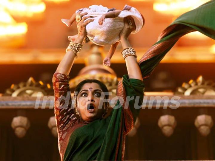 Ramya Krishnan as Sivagami in Baahubali