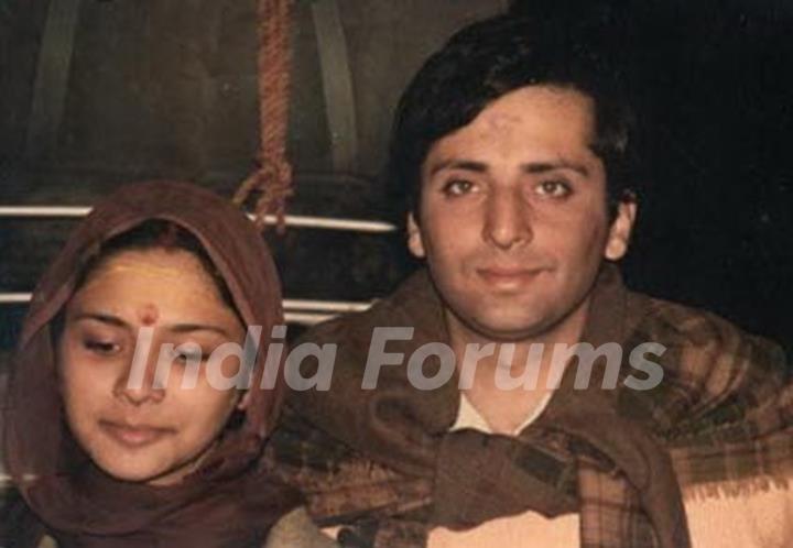 Shammi Kapoor&#039;s Son Aditya Raj Kapoor With His Wife Priti