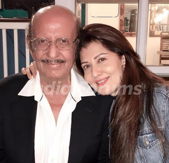 Sangeeta Bijlani with her father