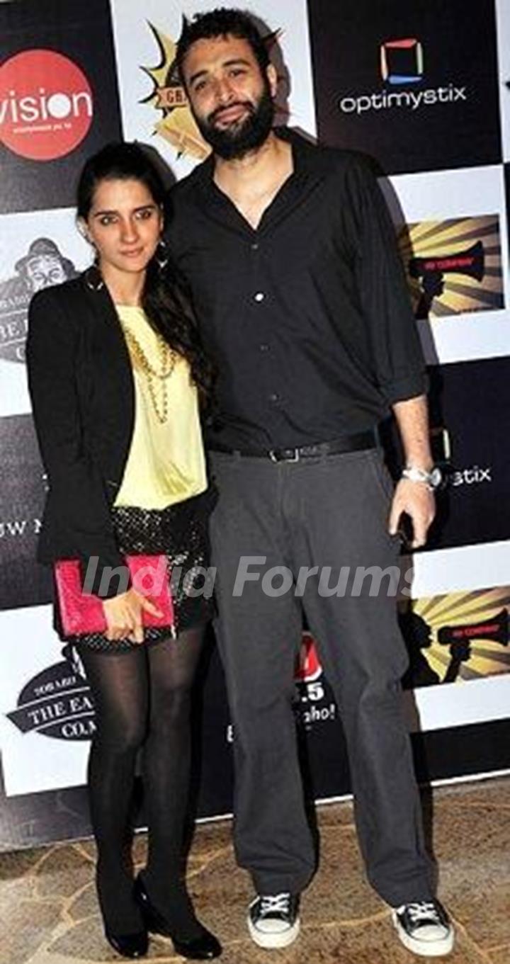 Shruti Seth with Husband Danish