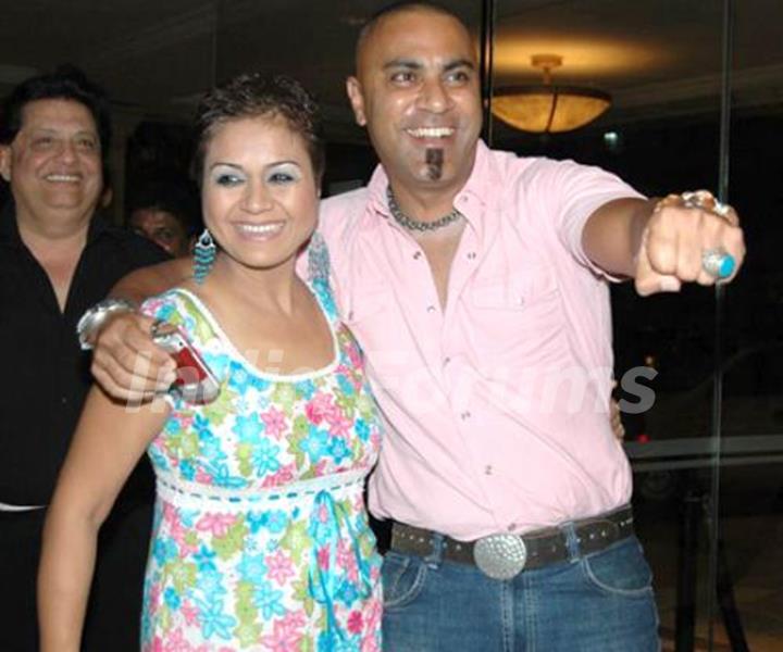 Baba Sehgal with his ex-wife Anju