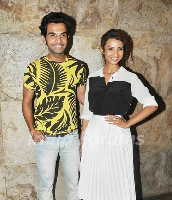 Rajkummar Rao With Patralekha