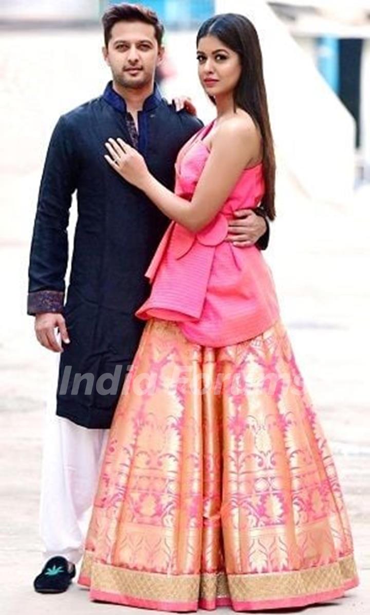 Ishita Dutta with her husband Vatsal Sheth