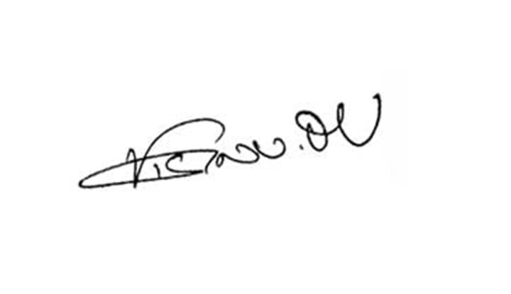 Manchu Vishnu signature