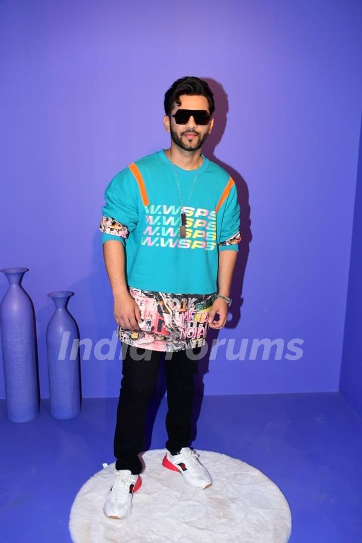 Rahul Vaidya spotted for event launch 