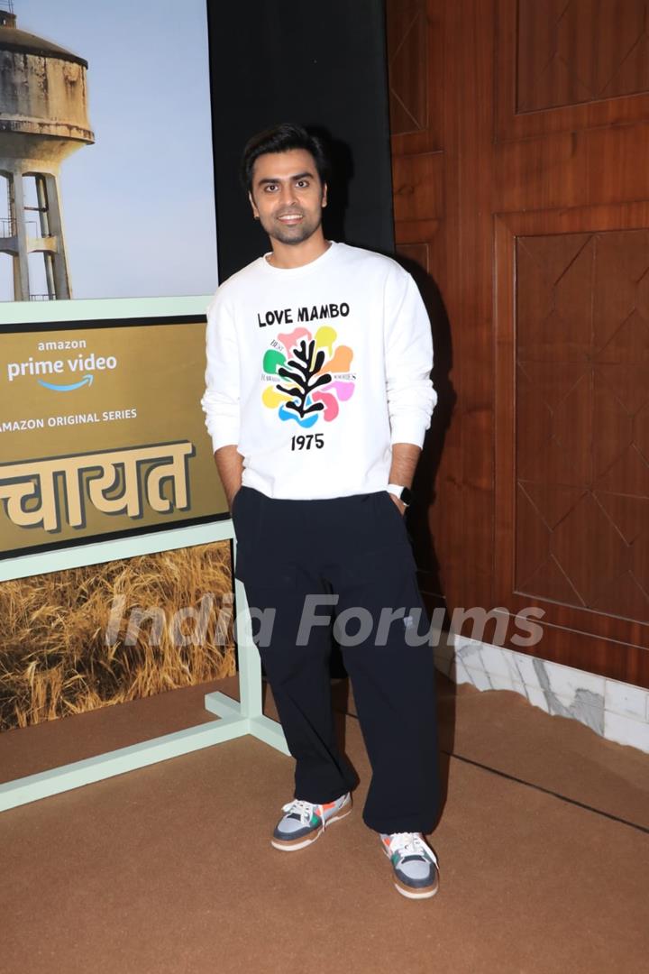 Jitendra Kumar Spotted promoting Panchayat at JW Marriott Juhu