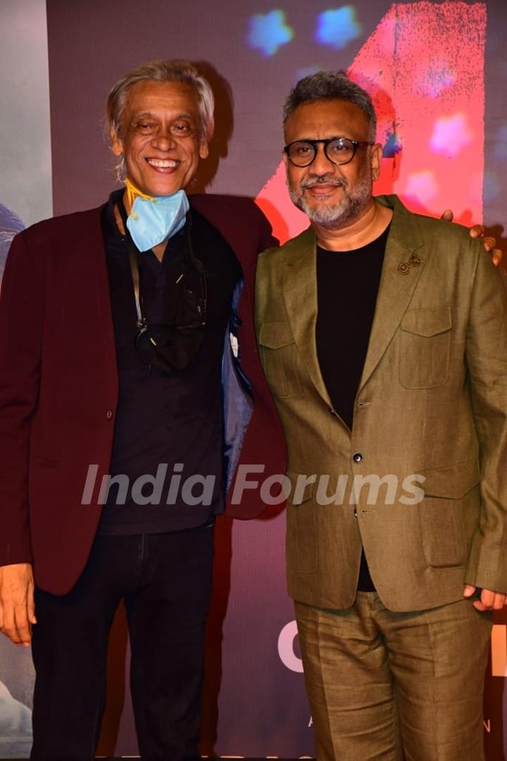 Sudhir Mishra and Anubhav Singha Spotted At The Screening Of upcoming movie Anek 