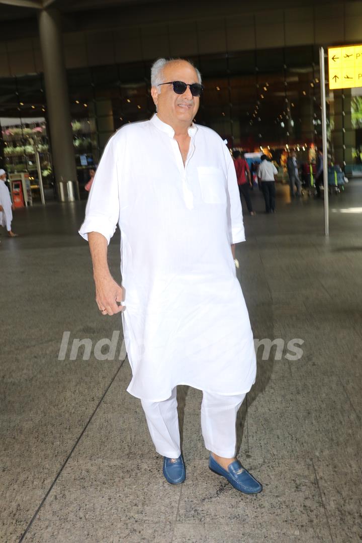 Boney Kapoor spotted at airport 