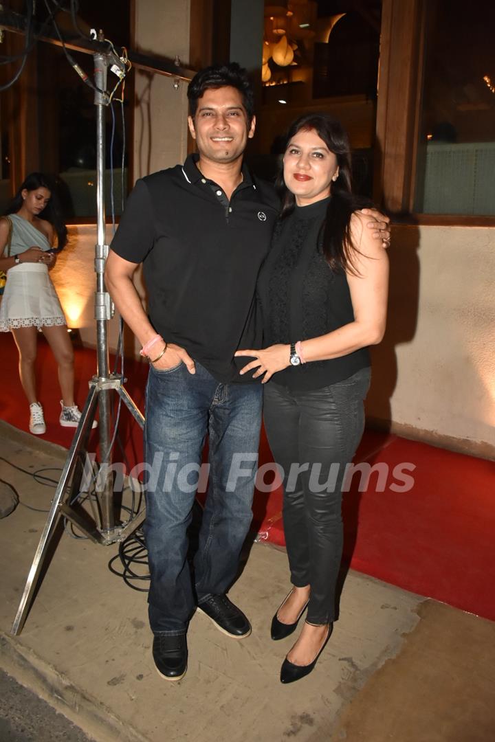 Amar Upadhyay wife Hetal Upadhyay spotted Bhool Bhulaiyaa 2 success party 