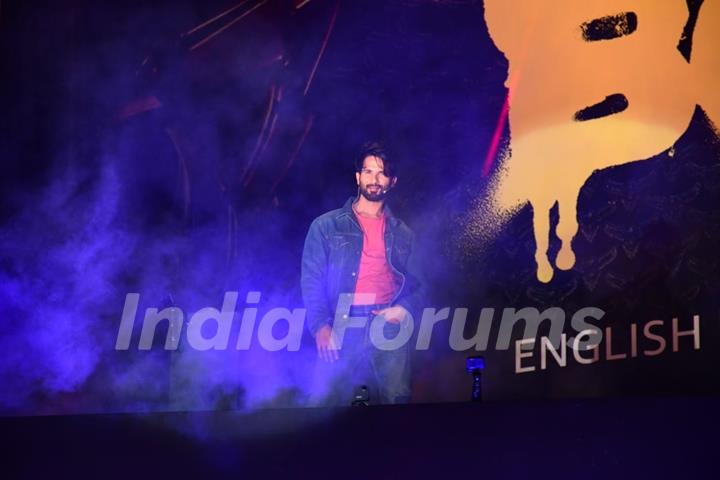 Shahid Kapoor snapped at the promotions of Amazon Prime Video's The Boys season 3