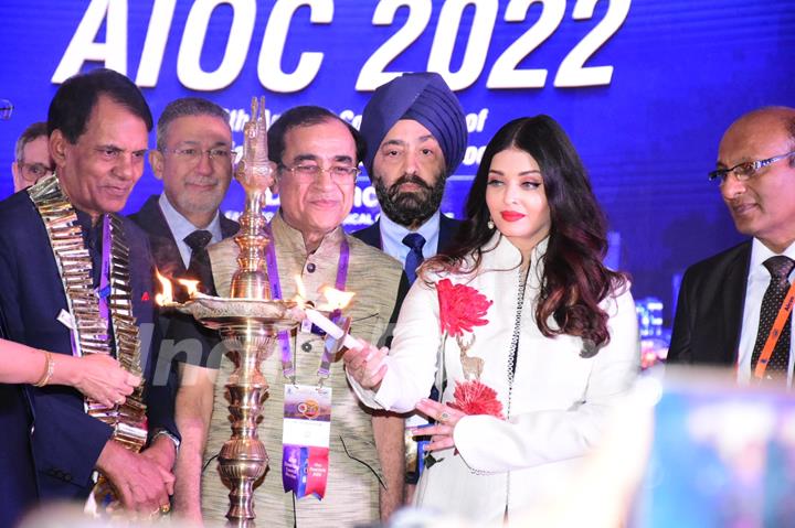 Aishwarya Rai Bachchan snapped at Annual Conference Of All India Ophthalmological Society