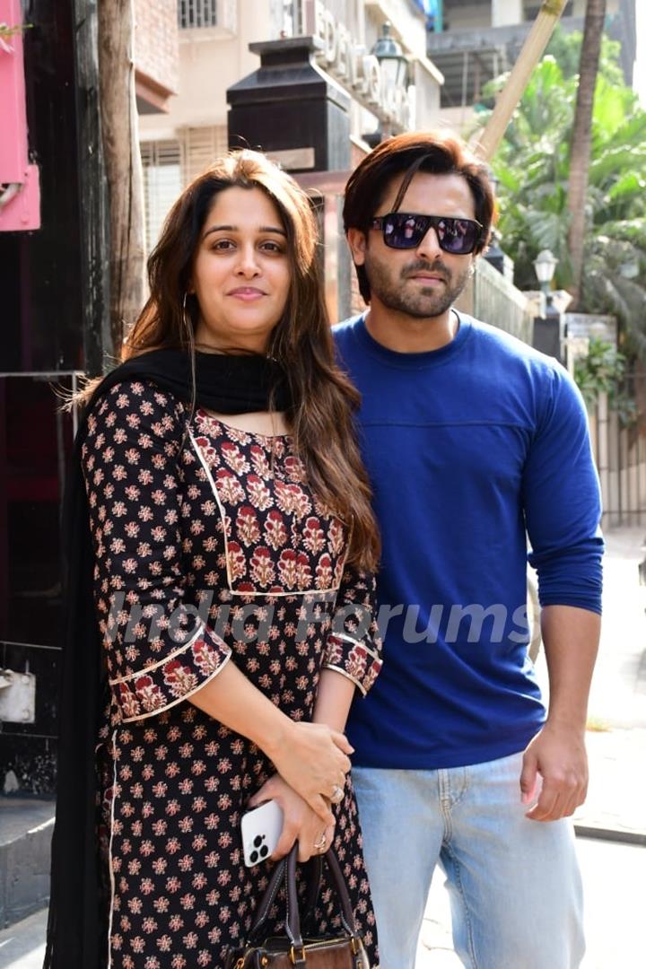 Dipika Kakar and Shoaib Ibrahim spotted in Juhu  