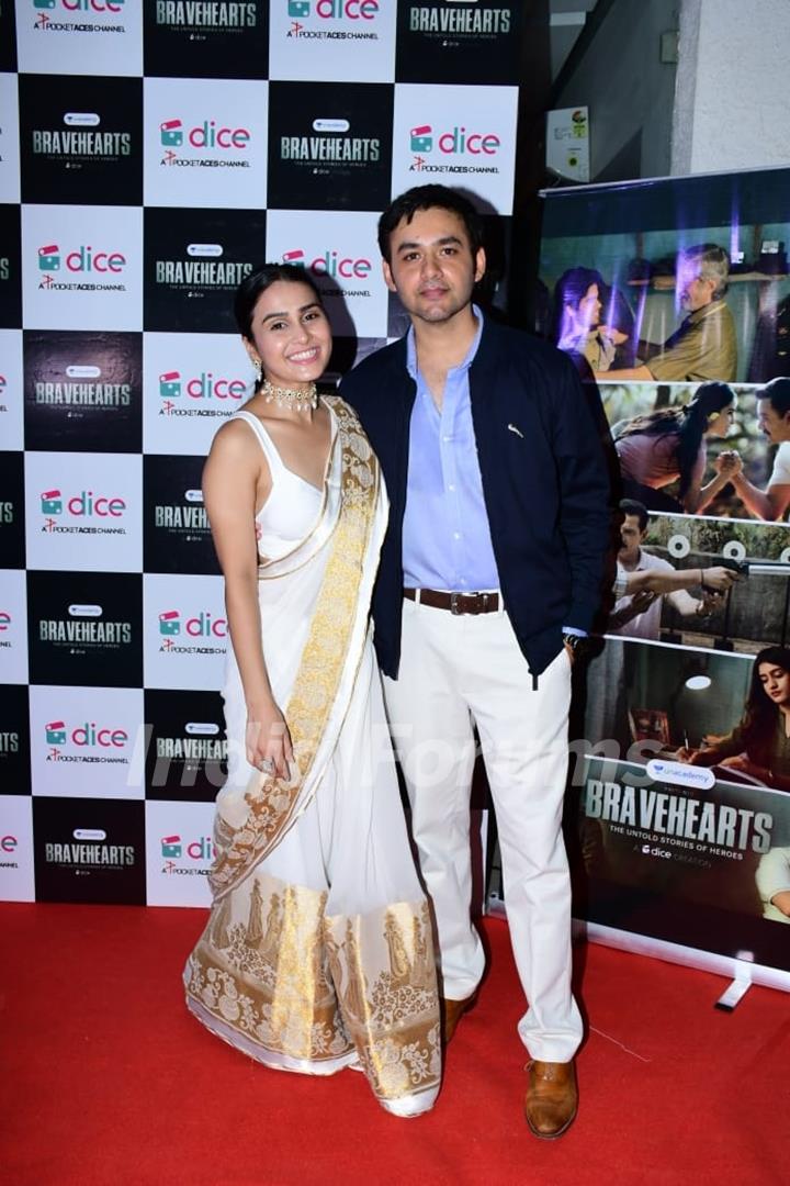 Anushka Kaushik spotted screening of the series Bravehearts – The Untold Stories Of Heroes