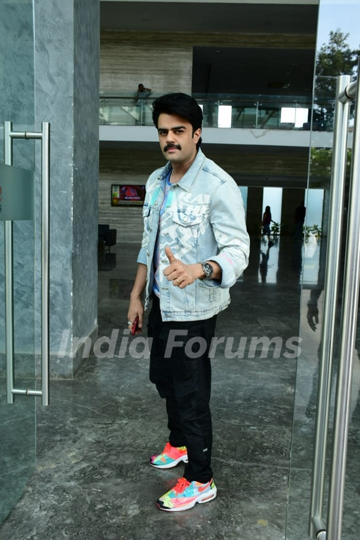 Manish Paul spotted at Andheri 