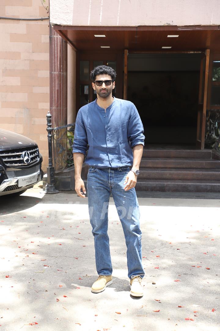 Aditya Roy Kapur spotted at Empire Studio in Mumbai