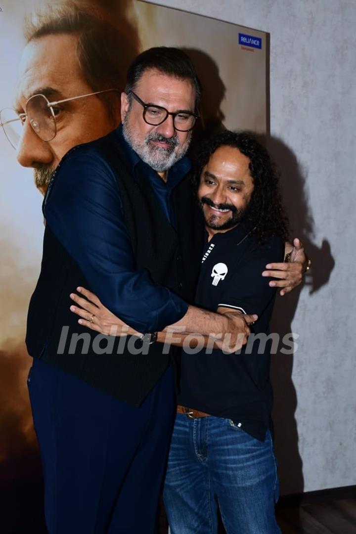 Boman Irani and Gurmmeet Singh snapped at the screening of Masoom series in the city 