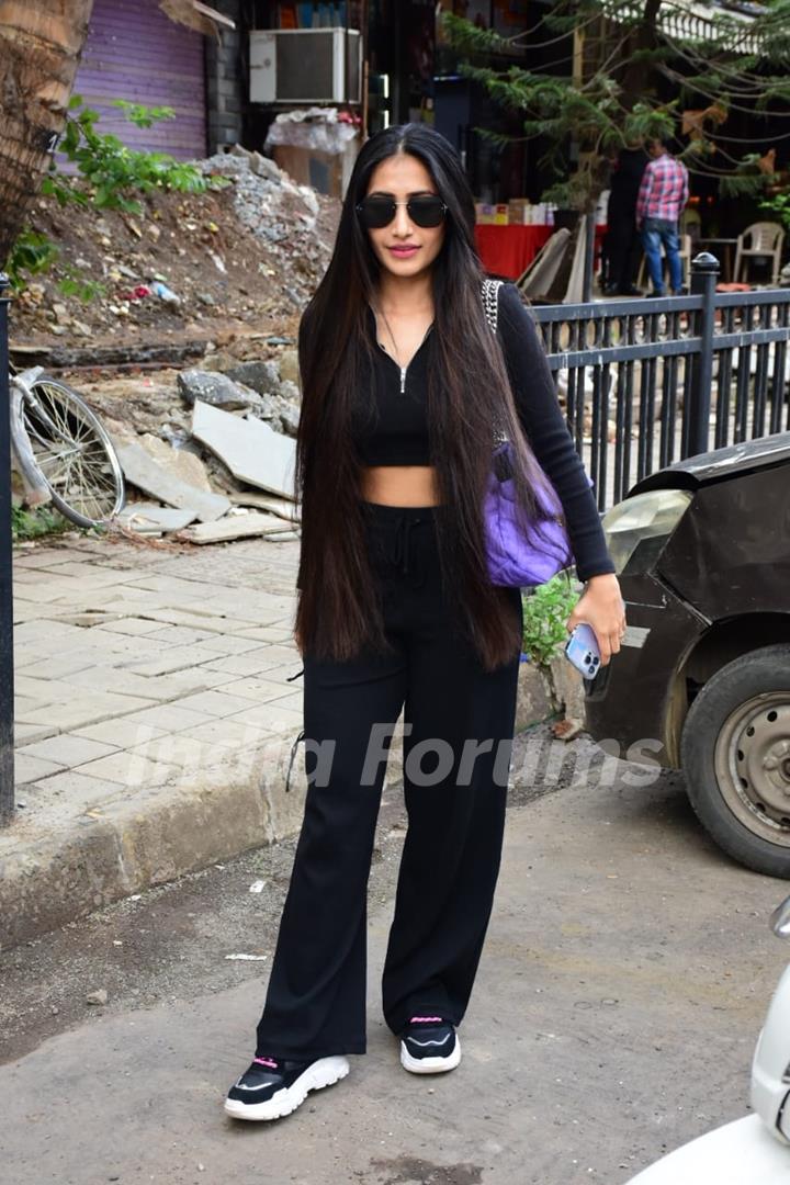 Dhanashree Verma spotted at Andheri 