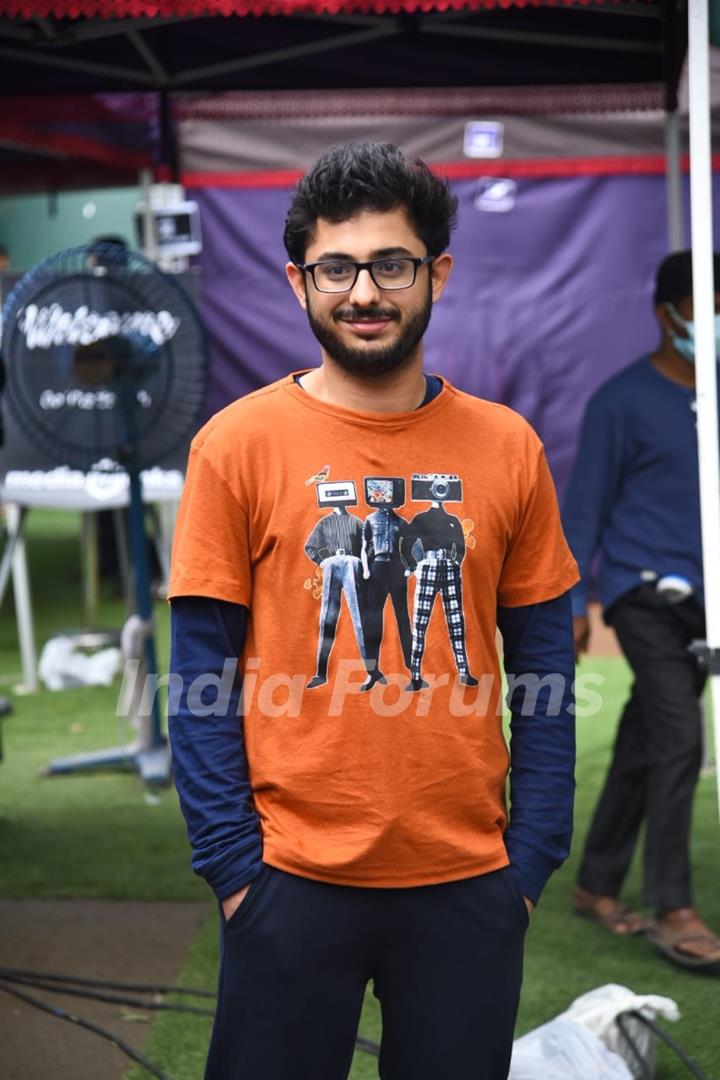 Carryminati spotted at Juhu 