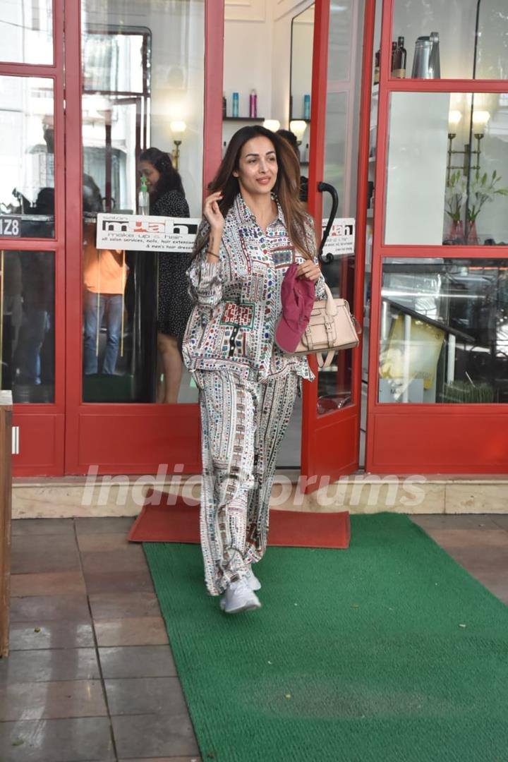 Malaika Arora spotted at airport