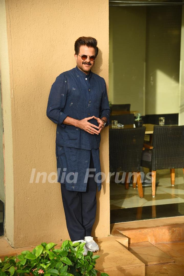 Anil Kapoor spotted promoting his upcoming film JugJugg Jeeyo in the city 