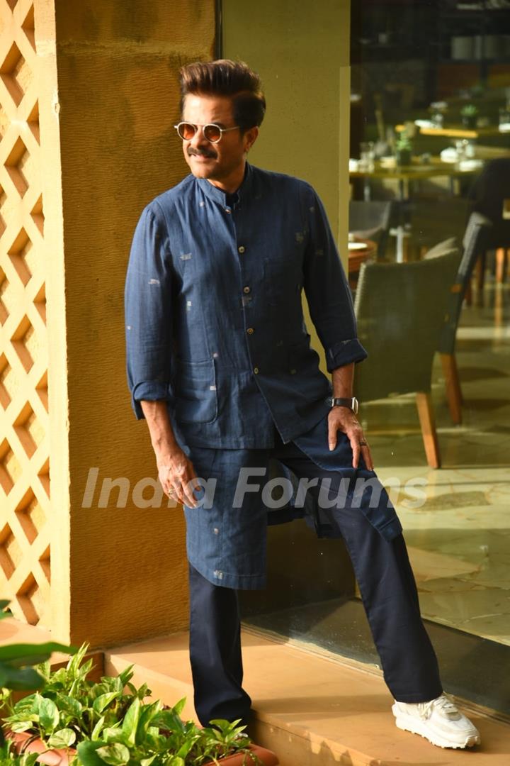 Anil Kapoor spotted promoting his upcoming film JugJugg Jeeyo in the city 