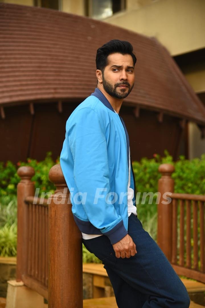 Varun Dhawan spotted promoting his upcoming film JugJugg Jeeyo in the city 