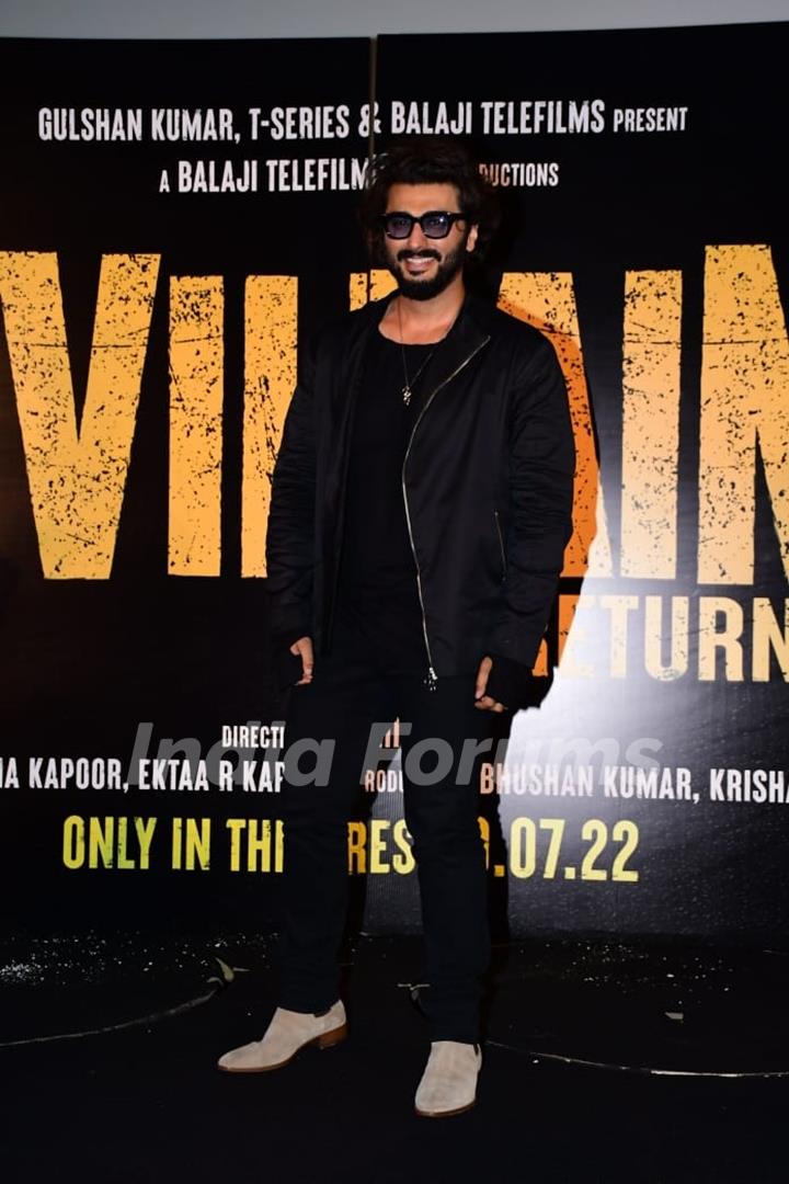 Arjun Kapoor snapped at the trailer launch of Ek Villain Returns