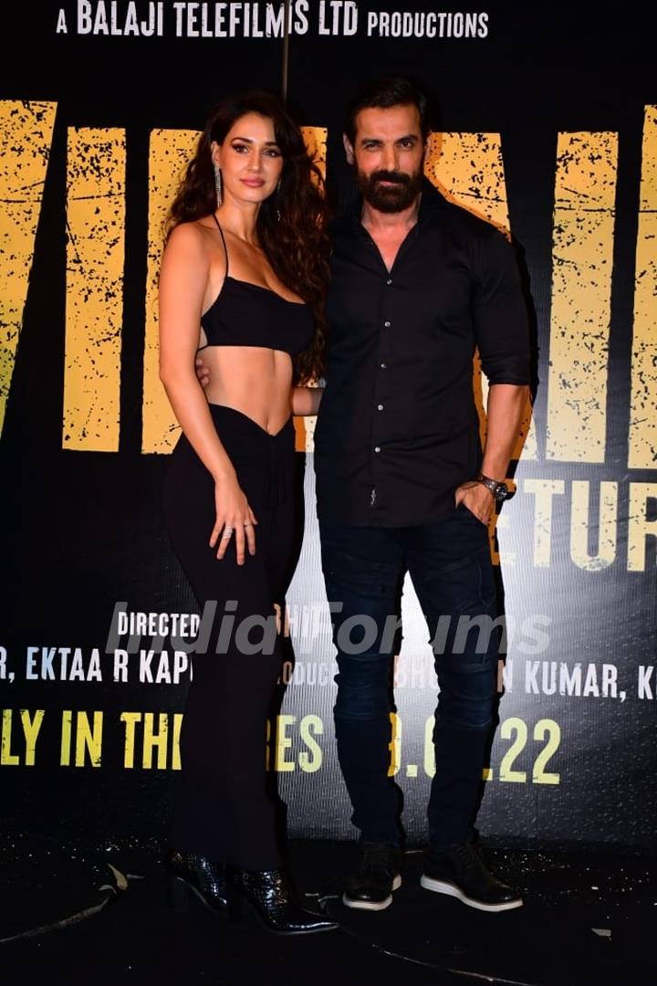 John Abraham, Disha Patani snapped at the trailer launch of Ek Villain Returns