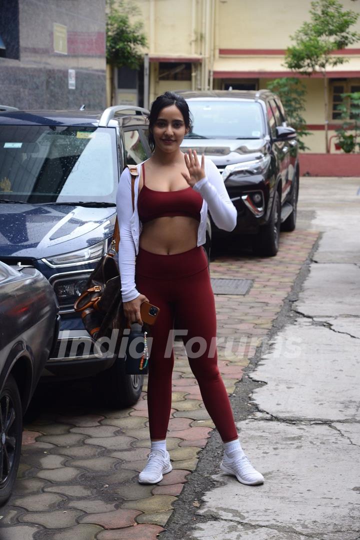 Neha Sharma spotted in Bandra