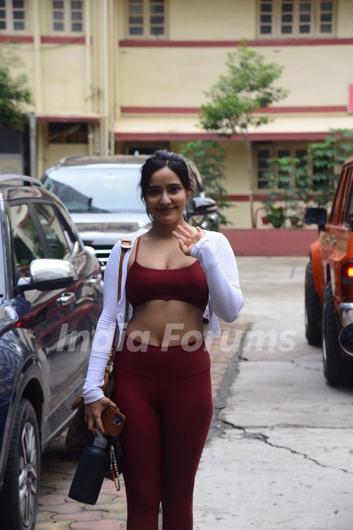 Neha Sharma spotted in Bandra 