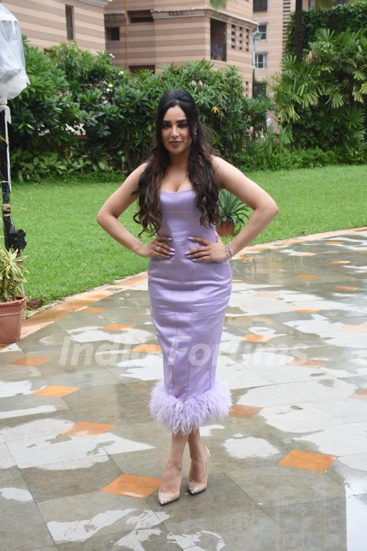 Manpreet Kaur Kaille spotted promoting their new song Chalo Theek Hai in Andheri