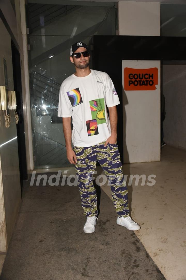 Siddhant Chaturvedi spotted in the city 