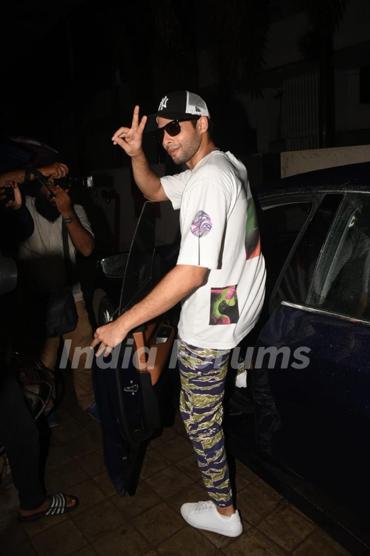 Siddhant Chaturvedi spotted in the city 