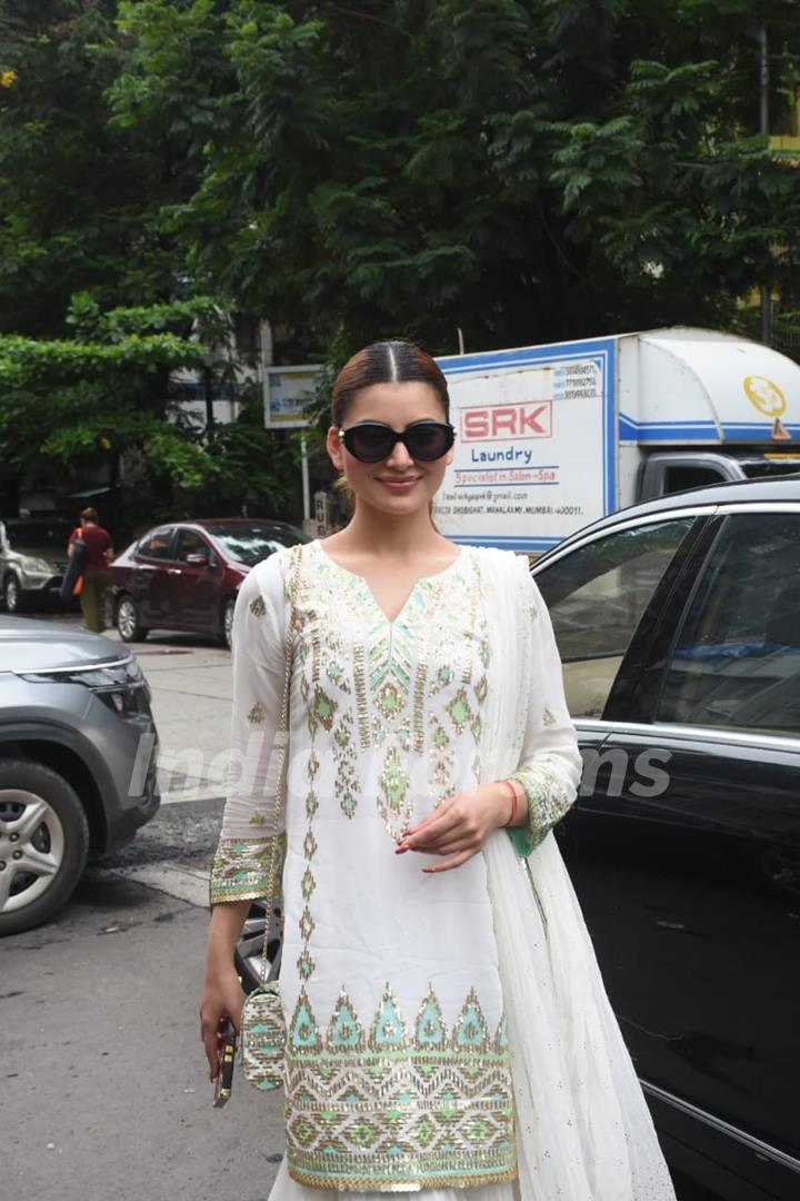 Urvashi Rautela spotted in the city 