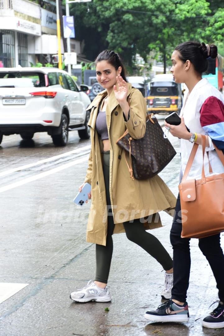 Gabriella Demetriades spotted in the city 